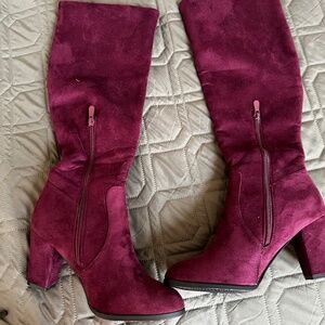 Maroon Boots